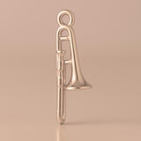 9ct Rose Gold - Tenor Trombone Charm