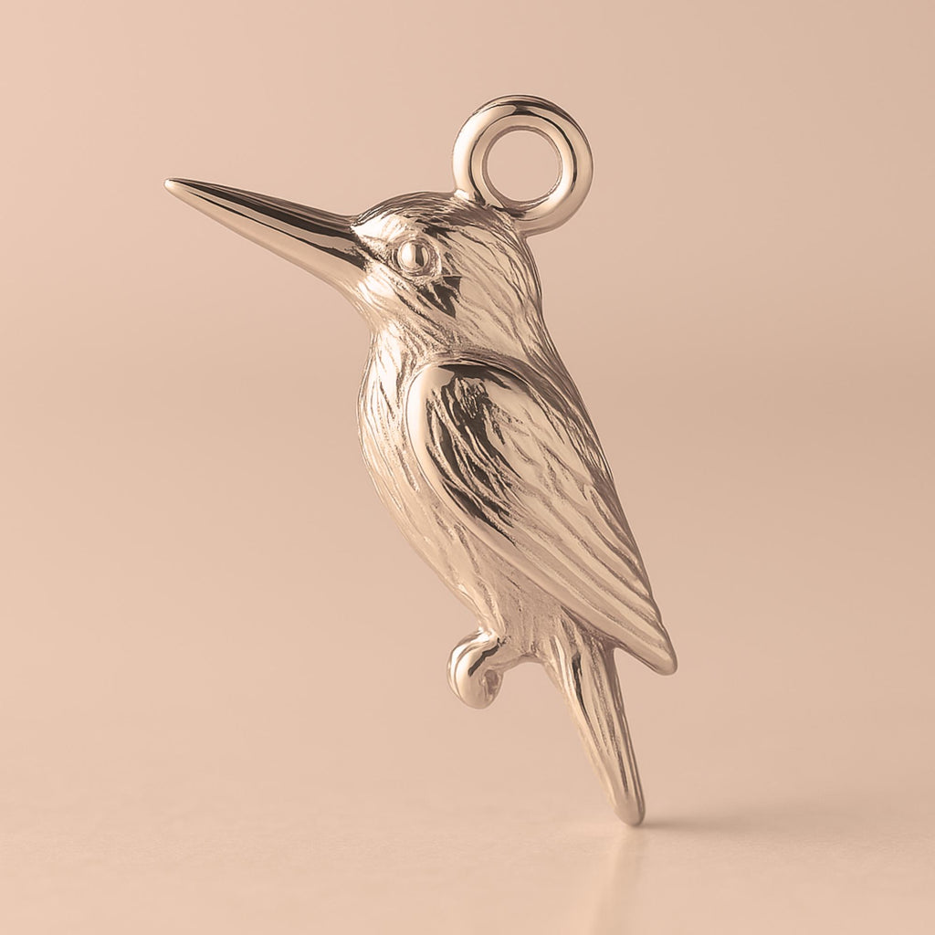 9ct Rose Gold - Laughing Kookaburra Charm