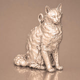 9ct Rose Gold - LaPerm Cat Charm