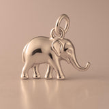 9ct Rose Gold - Asian Elephant Charm