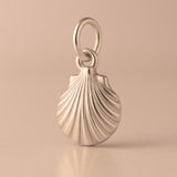18ct Rose Gold - Clam Cockle Shell Charm