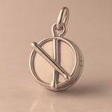 9ct Rose Gold - Parade Snare Drum Charm