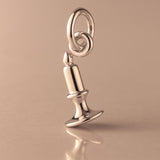 9ct Rose Gold Vintage - Candlestick Charm