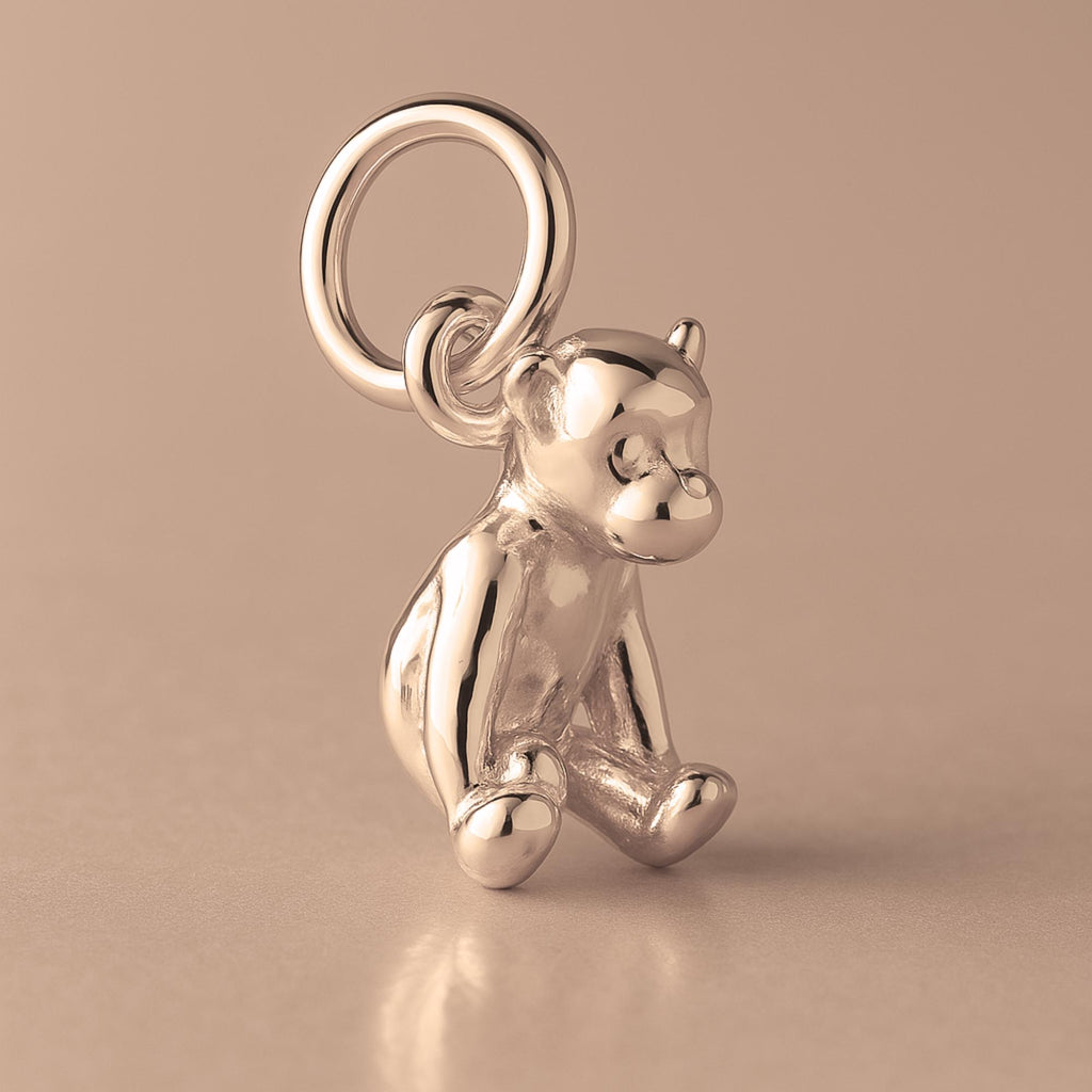 18ct Rose Gold - Little Bear Charm