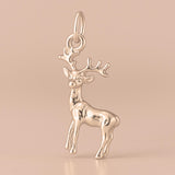 18ct Rose Gold - Rudolph Reindeer Charm