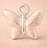 9ct Rose Gold - Dainty Butterfly Charm
