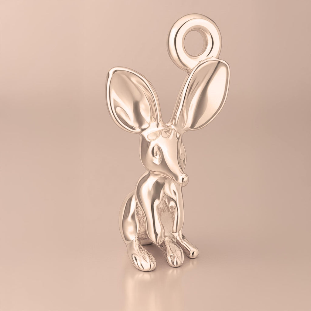 18ct Rose Gold - Bilby Charm