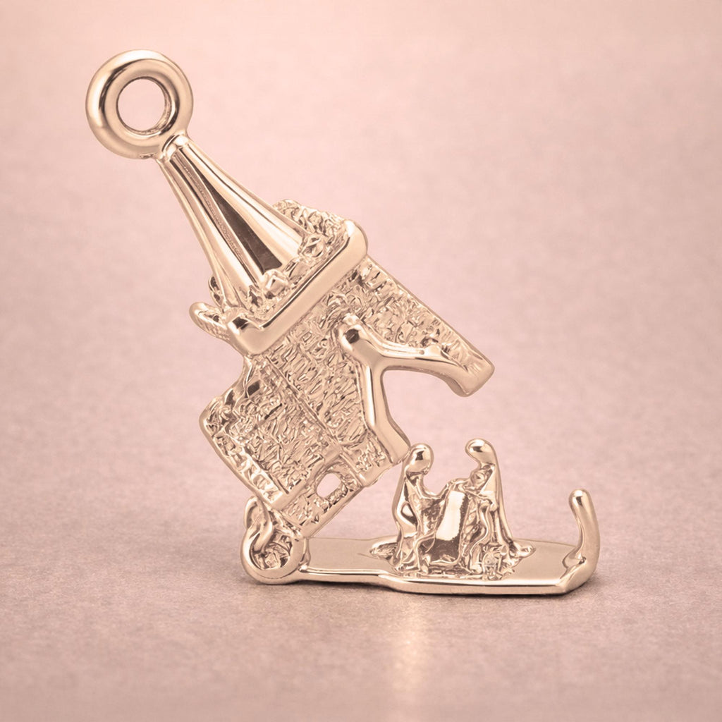 18ct Rose Gold - Church Mass Charm