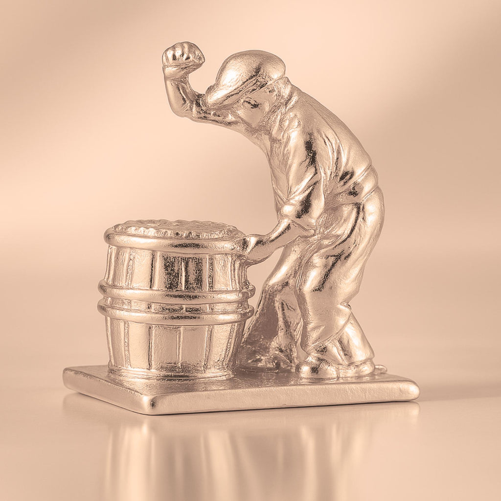 9ct Rose Gold - Vintage Winemaker Charm