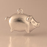 9ct Rose Gold - Baby Piglet Charm