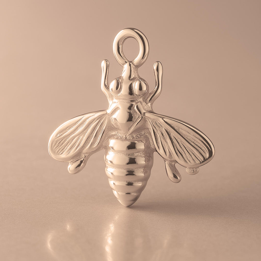 18ct Rose Gold - Honey Bee Charm