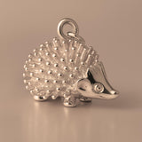18ct Rose Gold - Woodland Hedgehog Charm