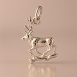 9ct Rose Gold - Forest Elk Charm