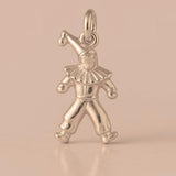 9ct Rose Gold - Ruffled Collar Clown Charm