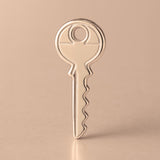 9ct Rose Gold - Vintage House Key Charm