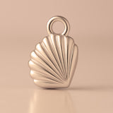 9ct Rose Gold - Lagoon Cockle Shell Charm