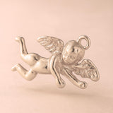 9ct Rose Gold - Baby Cherub Charm