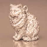 9ct Rose Gold - Selkirk Rex Cat Charm