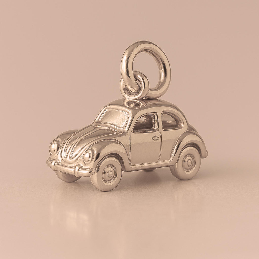 9ct Rose Gold - Mini VW Car Charm