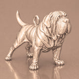 18ct Rose Gold - Mastiff Dog Charm