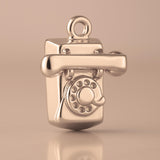 18ct Rose Gold - Rotary Telephone Charm