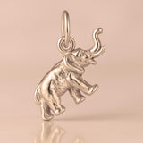 18ct Rose Gold - Indian Elephant Charm