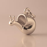 9ct Rose Gold - Garden Snail Charm