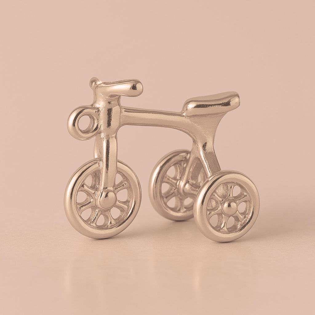 9ct Rose Gold - Kids Tricycle Charm