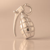 18ct Rose Gold - Hand Grenade Charm