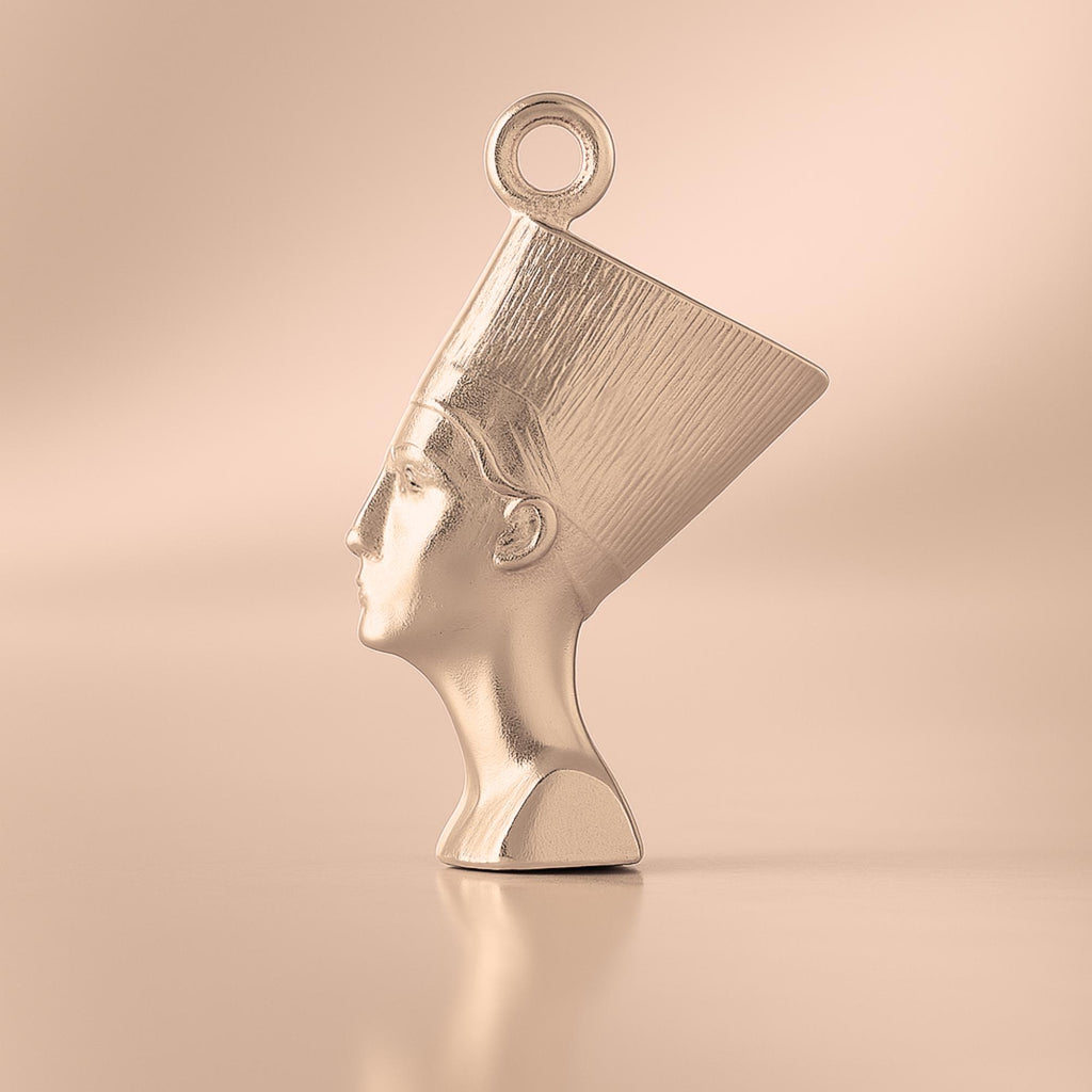 18ct Rose Gold - Egyptian Pharaoh Queen Charm