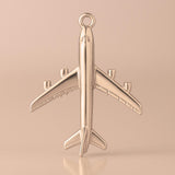 18ct Rose Gold - Passenger Plane Charm
