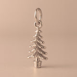18ct Rose Gold - Potted Fir Christmas Tree Charm