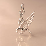 9ct Rose Gold - Soaring Eagle Charm