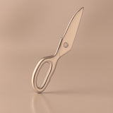 9ct Rose Gold - Scissor Half Charm