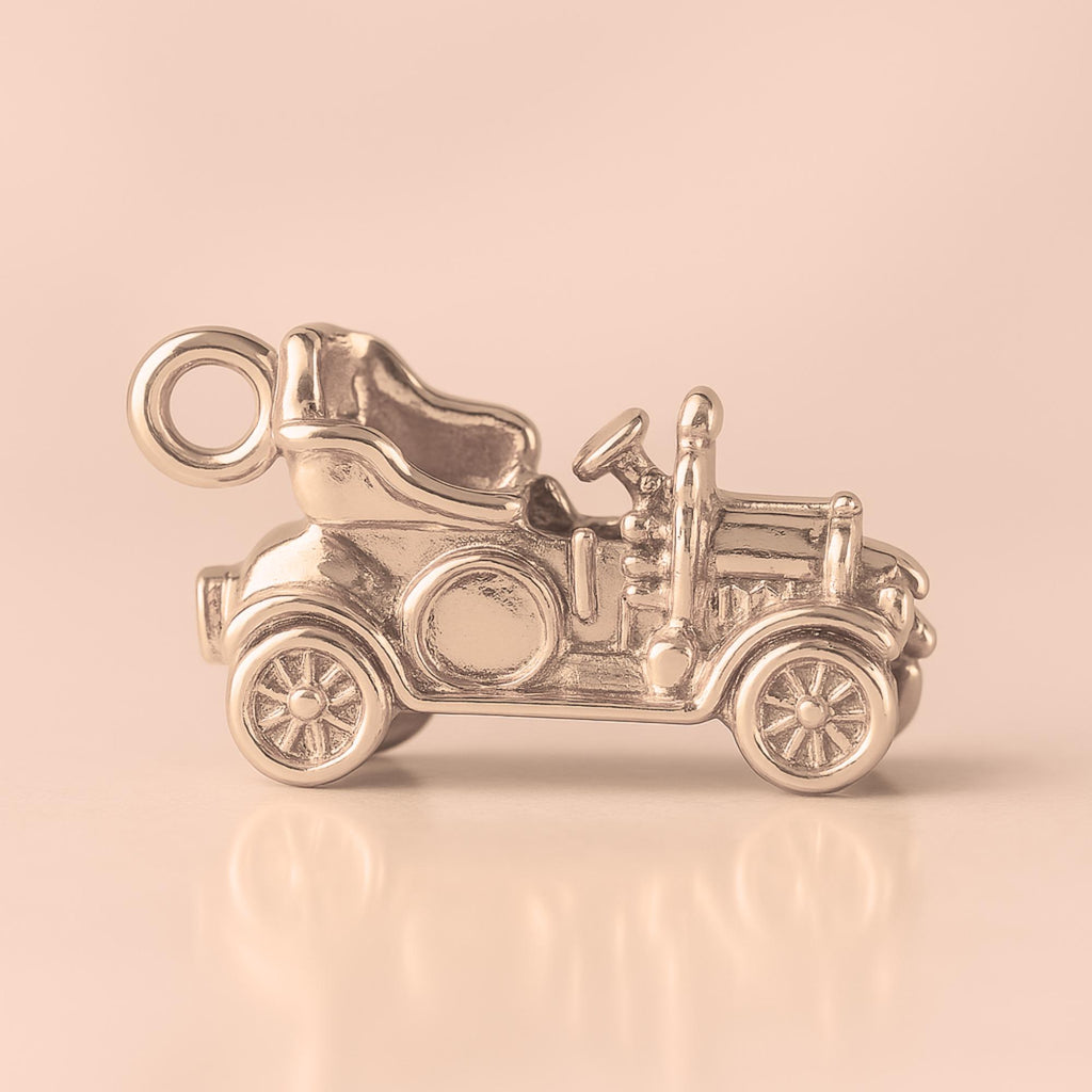18ct Rose Gold - Vintage Convertible Car Charm