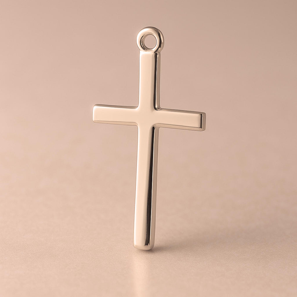 9ct Rose Gold - Traditional Crucifix Charm