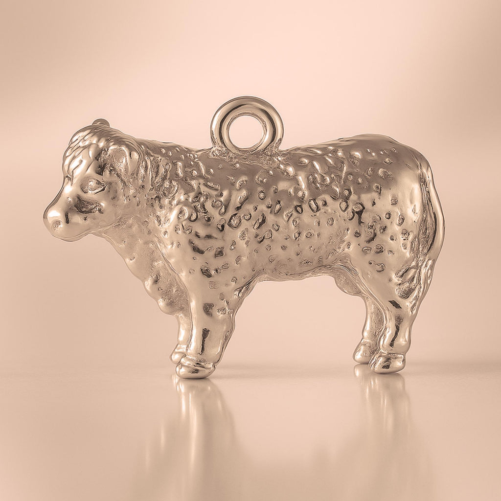 18ct Rose Gold - Merino Sheep Charm