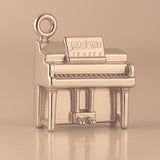 18ct Rose Gold - Classic Upright Piano Charm