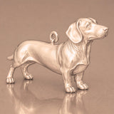 18ct Rose Gold - Dachshund Dog Charm