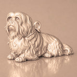 9ct Rose Gold - Havanese Dog Charm