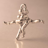 18ct Rose Gold - Jiu-Jitsu Spar Charm