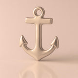 18ct Rose Gold - Traditional Anchor Charm