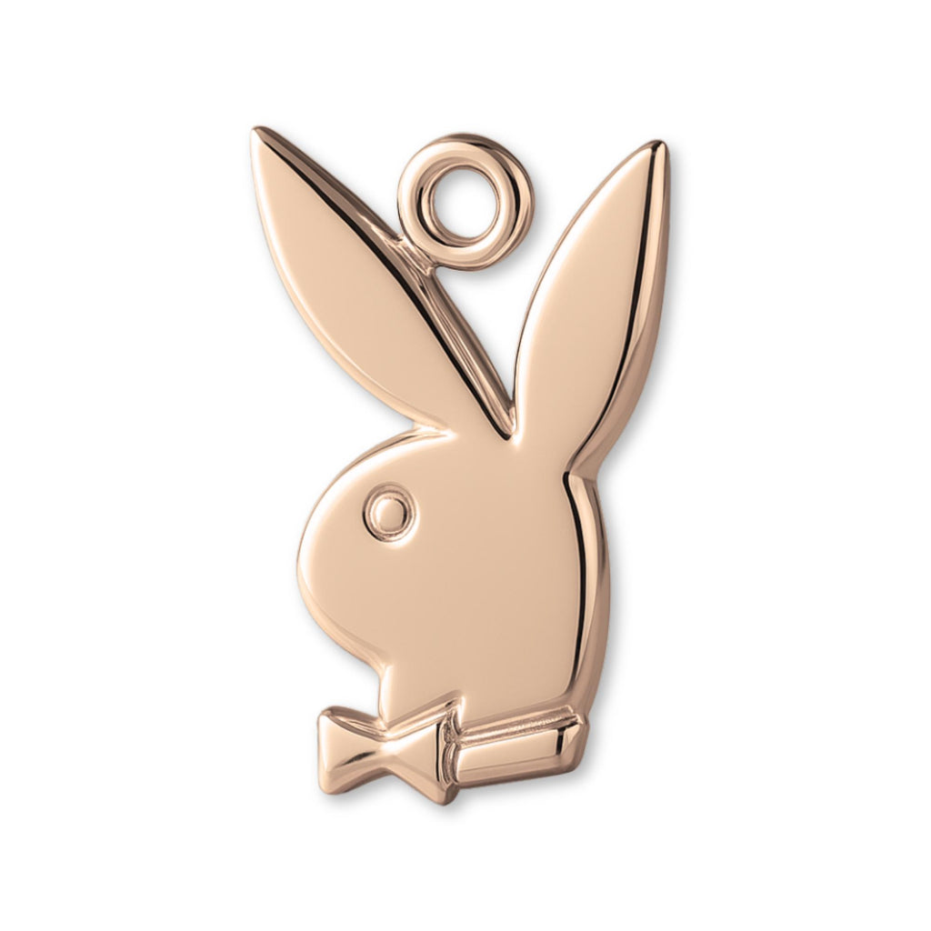 9ct Rose Gold - Iconic Playboy Bunny Charm