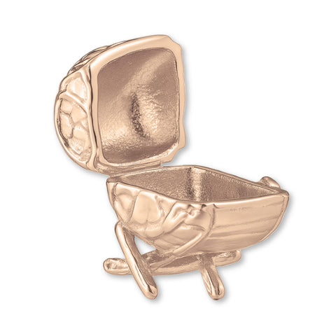 18ct Rose Gold - Rustic Winery Display Barrel Charm