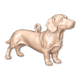 18ct Rose Gold - Dachshund Dog Charm