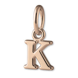 18ct Rose Gold - Petite Letter Charm