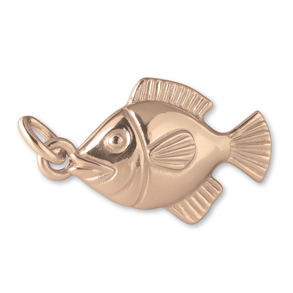 9ct Rose Gold - Tropical Tang Fish Charm