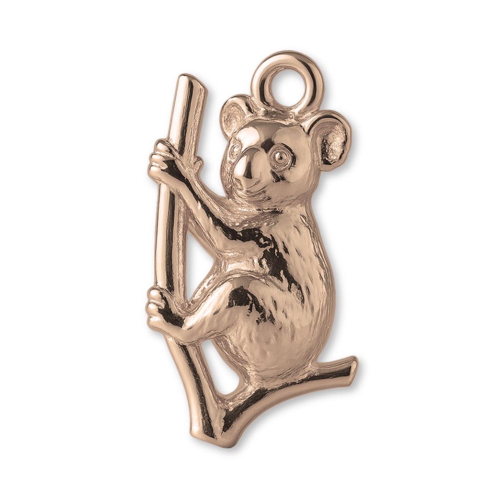 18ct Rose Gold - Perched Koala Charm