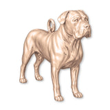 18ct Rose Gold - Cane Corso Dog Charm