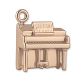 9ct Rose Gold - Classic Upright Piano Charm
